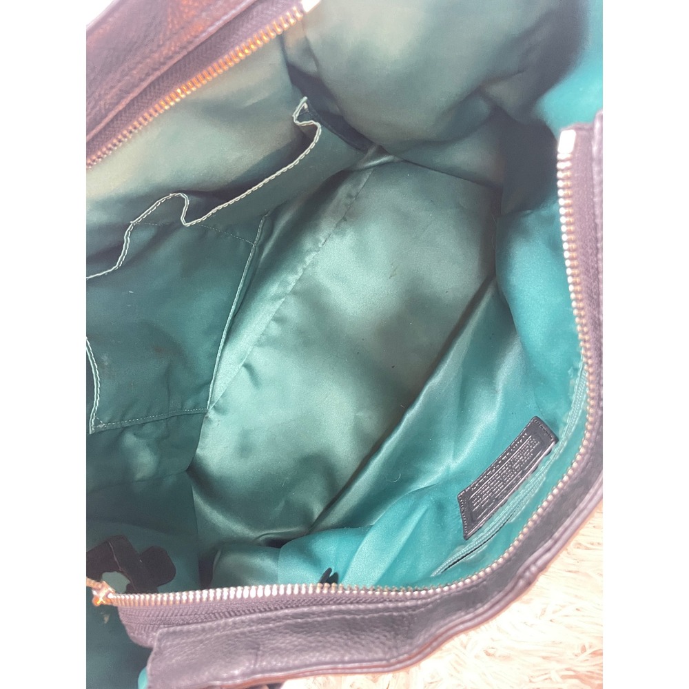 Coach Park Carrie Pebbled Leather Tote Bag - Picture 8 of 15